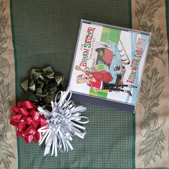 🎄BRIAN SETZER ORCHESTRA CHRISTMAS CD - Picture 1 of 8